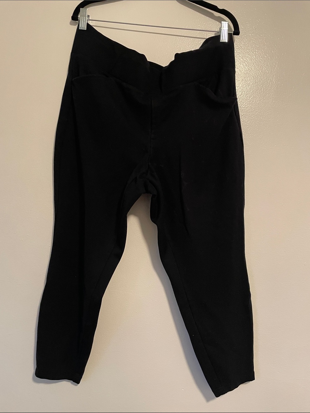 Torrid Black Pull On Pocket Pixie Pants Size 2R